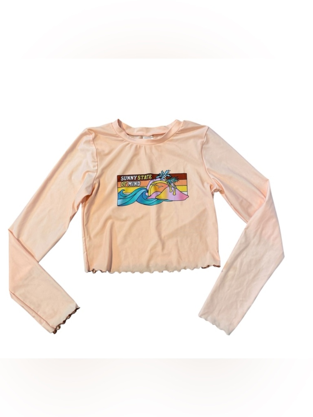 Cat & Jack Long Sleeve Rashgaurd Size XL 14/16